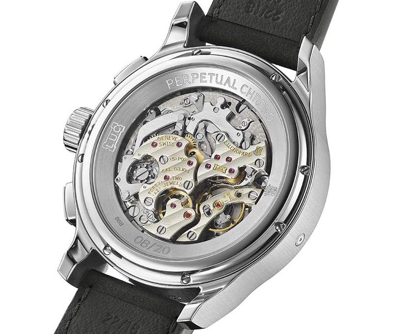 蕭邦 L.U.C PERPETUAL CHRONO將計(jì)時(shí)碼表與飛返功能與萬(wàn)年歷相結(jié)合-復(fù)刻表