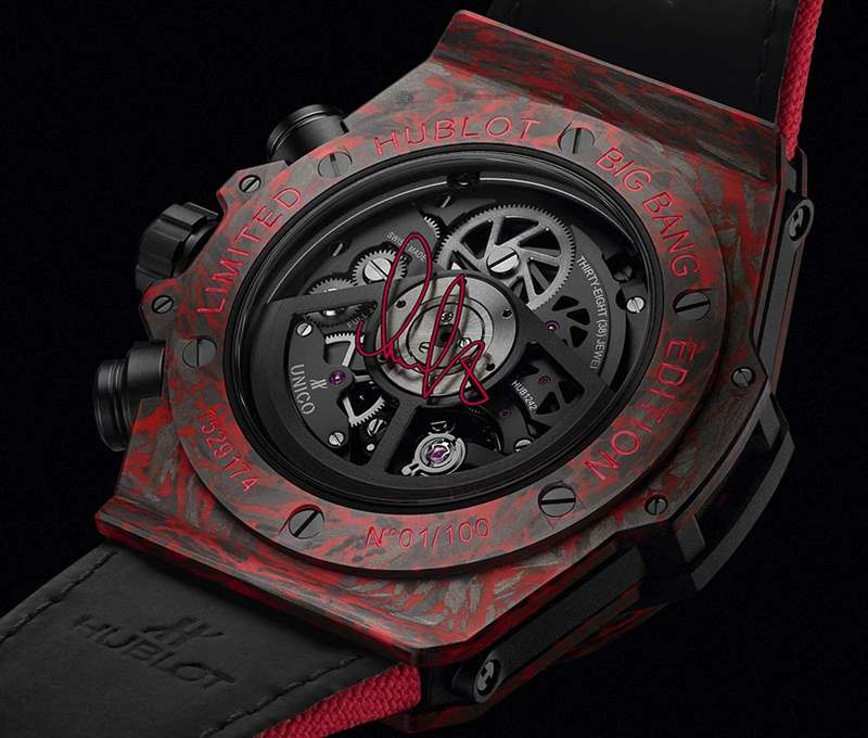 宇舶大爆炸UNICO RED CARBON ALEX OVECHKIN-復刻表
