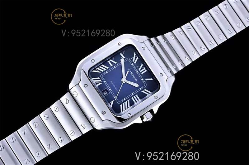 GF廠復(fù)刻卡地亞藍血貴族山度士桑托斯腕表可以入手嗎-復(fù)刻表