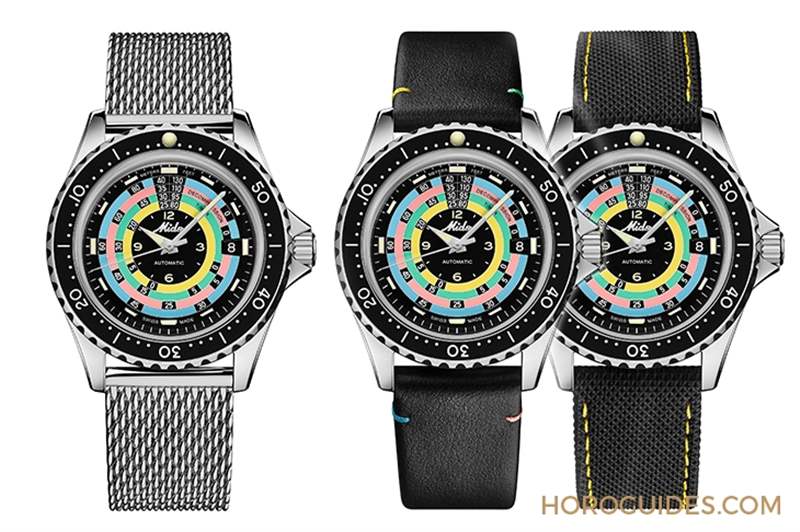 戴上MIDO，馳聘海洋｜MIDO Ocean Star海洋之星三部曲-復刻表