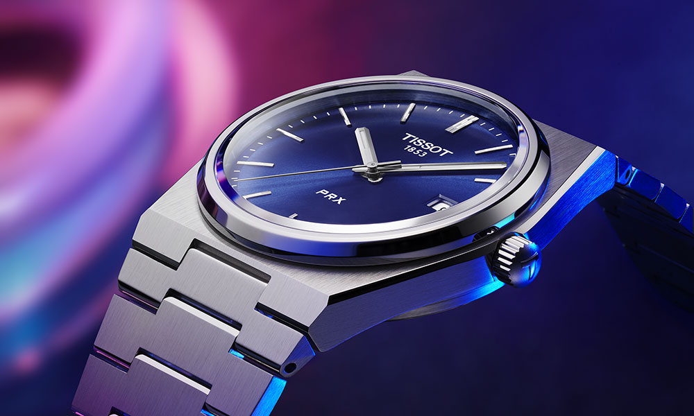 天梭 PRX 40 205，回到七十年代-復(fù)刻表