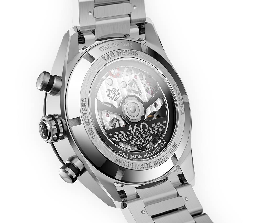 泰格豪雅TAG Heuer卡雷拉運動計時碼表160年-復刻表