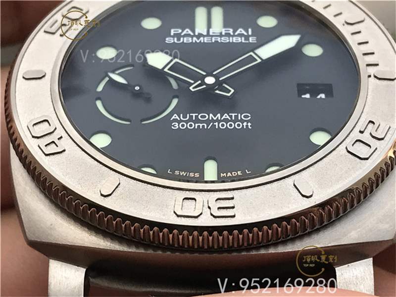 VS廠沛納海pam984鈦金屬腕表復(fù)刻做工怎么樣-復(fù)刻表