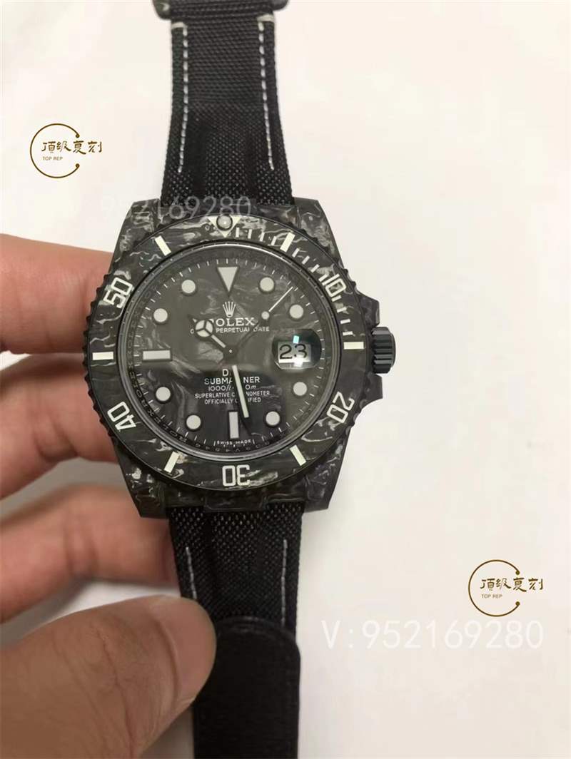 VS廠復(fù)刻勞力士diw改裝水鬼怎么樣,VS廠3135機芯碳纖維水鬼-復(fù)刻表