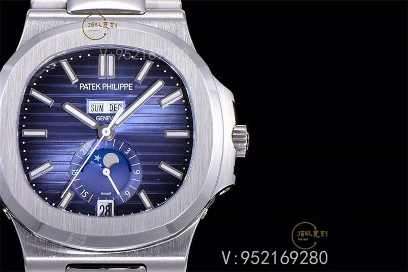 GR廠百達(dá)翡麗鸚鵡螺5726年歷復(fù)刻表做工怎么樣-復(fù)刻表