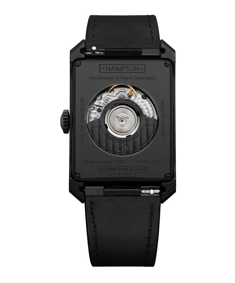 重現(xiàn)藝術(shù)家的創(chuàng)作手筆!名士表「向皮埃爾?蘇拉吉致敬」限量表-復(fù)刻表