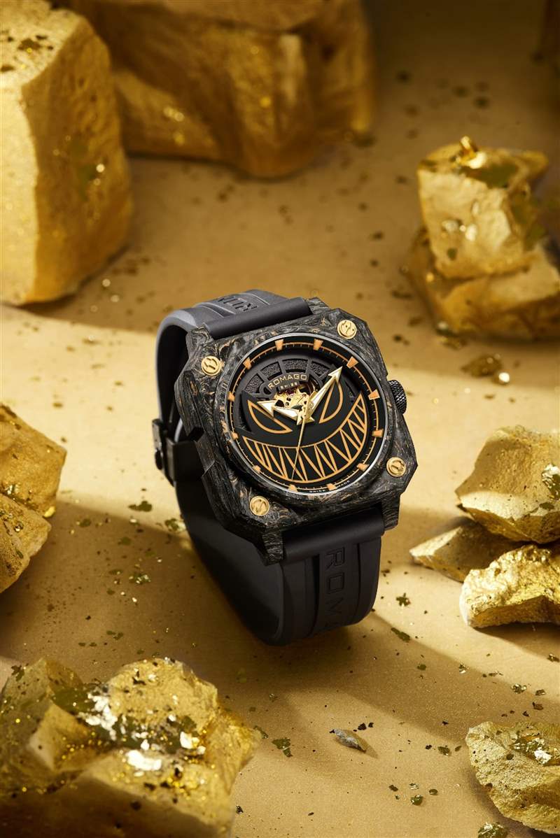 獨立制表師ROMAGO黃金配夜光碳纖玩味新作漆黑中螢火蟲沖擊視覺-復刻表