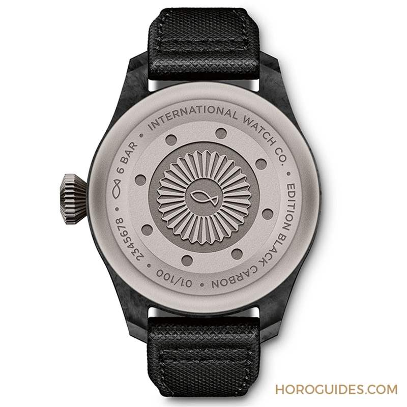 不僅限量，還有隱藏版｜IWC大型飛行員「黑碳」特別版-復刻表