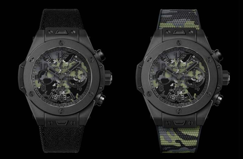HUBLOT X 山本耀司Big Bang限量迷彩腕表｜以迷彩貫穿全表設計-復刻表