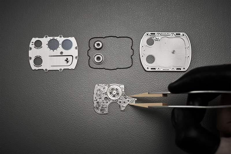 Richard Mille首度聯(lián)乘Ferrari 1.75mm成最薄表王輕盈卻耐撞-復(fù)刻表