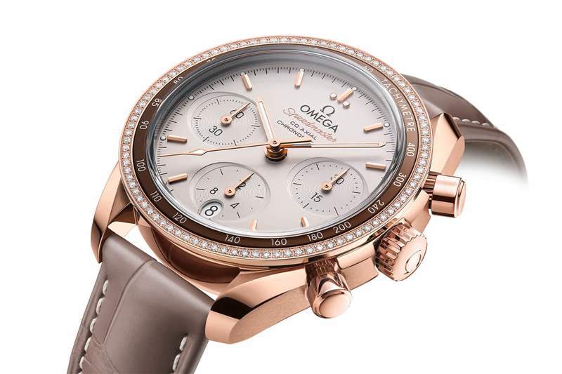 歐米茄速度大師38mm Sedna塞娜和黃金款手表-復(fù)刻表