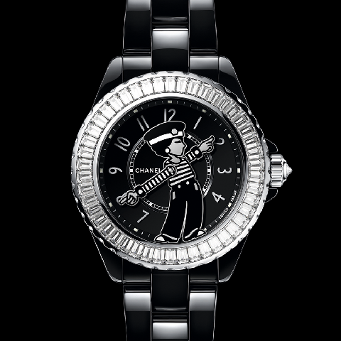 CHANEL首枚自制機(jī)芯陀飛輪現(xiàn)身!J12年度新款點(diǎn)點(diǎn)名-復(fù)刻表