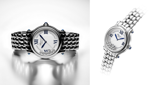 不只閃耀，蕭邦以Happy Sport系列表款頌揚女性無拘自主的躍動樣貌-復(fù)刻表