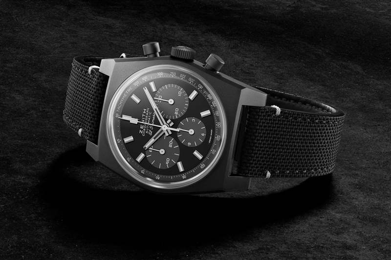 真力時Chronomaster Revival “暗影”手表-復刻表