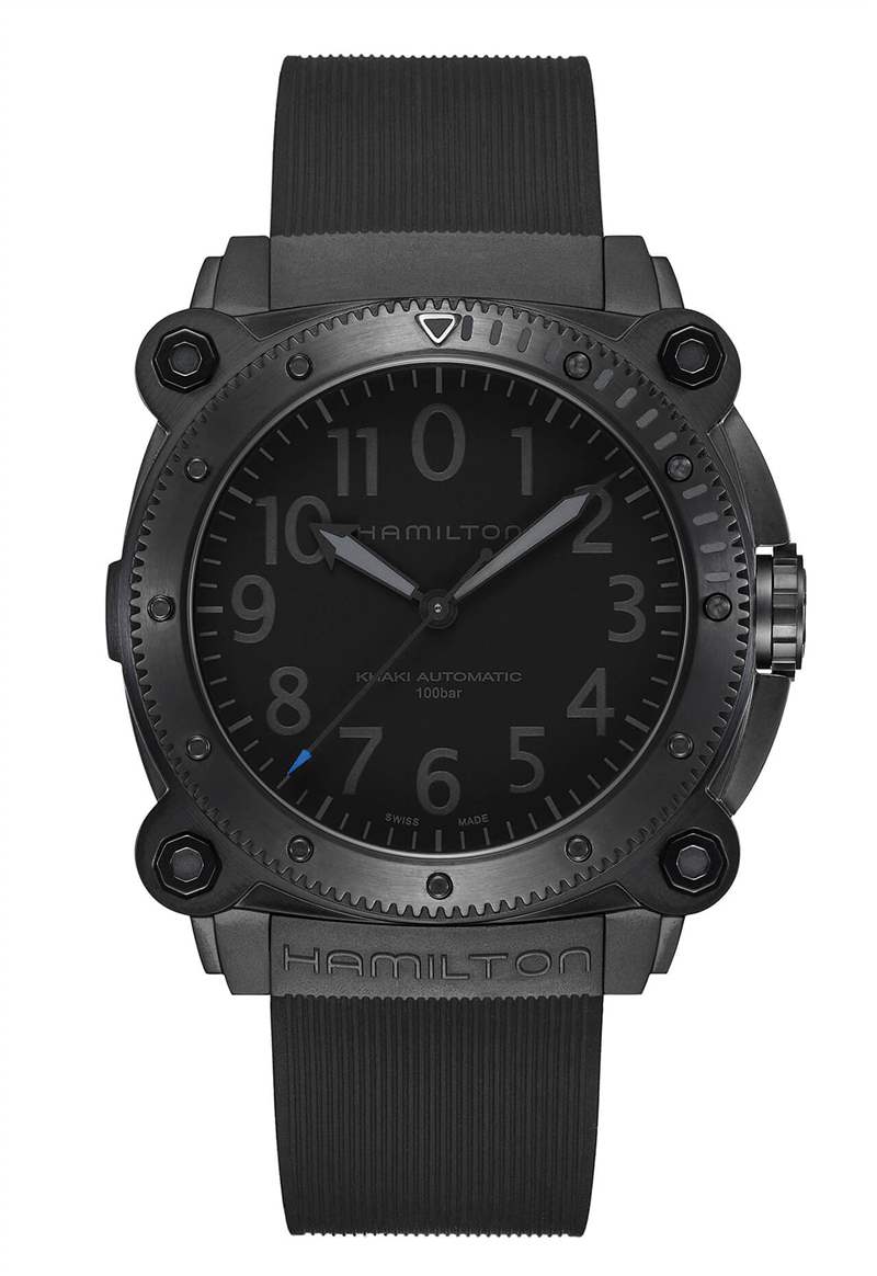 漢米爾頓x《信條》電影聯名深潛鈦金限量888枚腕表-復刻表