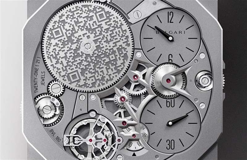 BVLGARI寶格麗8次打破最薄機械表紀錄新手表僅2張信用卡厚限量10只-復刻表