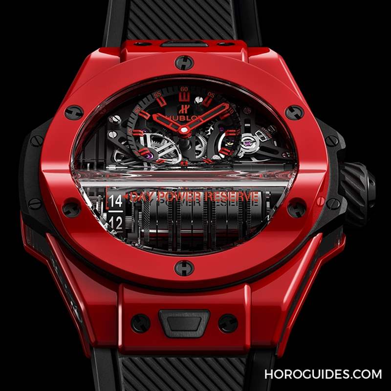 紅陶瓷流淌熾熱激情|HUBLOT宇舶Big Bang MP-11 Red Magic-復刻表