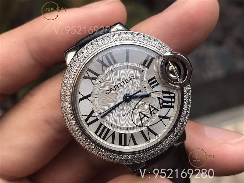 V6廠卡地亞33mm藍氣球W4BB0016鉆圈復刻表做工怎么樣-復刻表