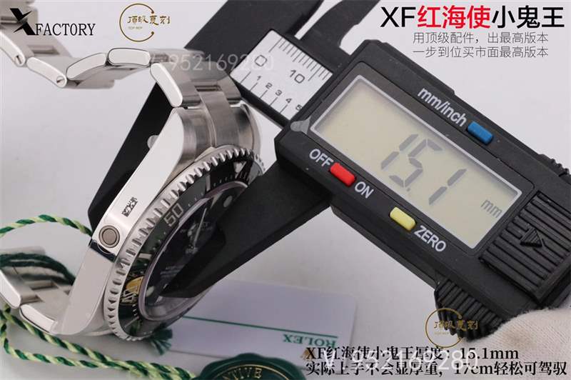 XF廠勞力士紅海使小鬼王126600復刻表做工怎么樣-復刻表