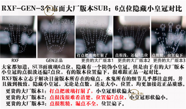 RXF廠勞力士黑水鬼翻復刻表新品上市-xf廠水鬼-復刻表