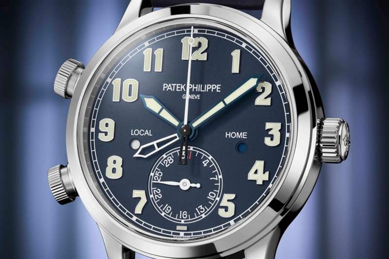 百達翡麗Calatrava飛行員旅行時間7234G-復(fù)刻表