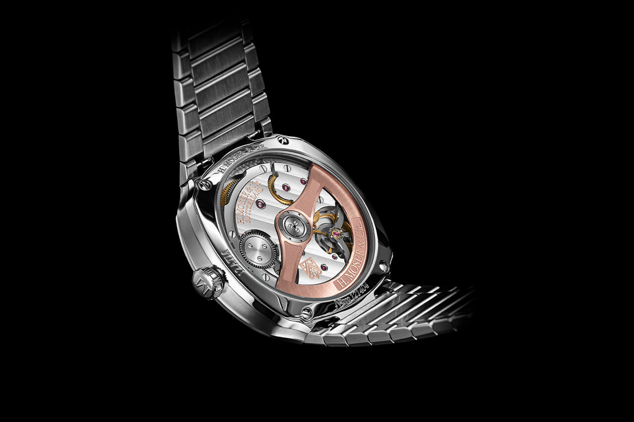 獨(dú)特的綠色表盤手表H. Moser & Cie Streamliner-復(fù)刻表