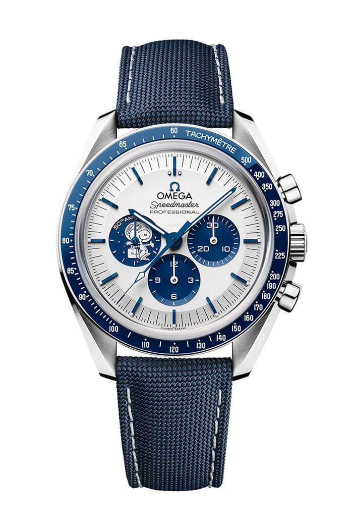 歐米茄超霸“史努比銀獎”50周年紀念款310.32.42.50.02.001-復刻表