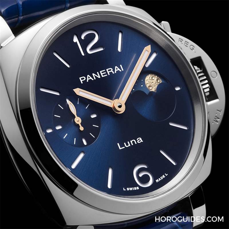 以月為名，Panerai Luminor Due系列首見(jiàn)月相顯示功能-復(fù)刻表