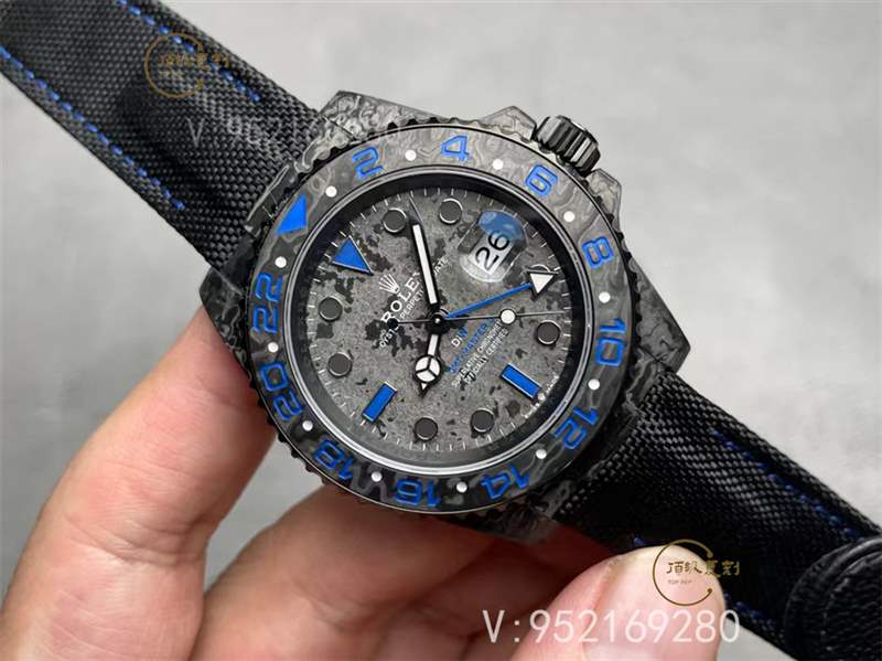 VS廠新品勞力士Ntpt格林尼治碳纖維復刻表3186機芯做工怎么樣-復刻表