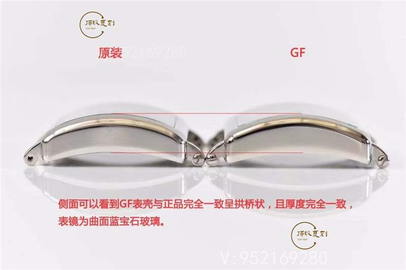GF廠法穆蘭(法蘭克穆勒)6002石英女士復刻表真假對比-復刻表