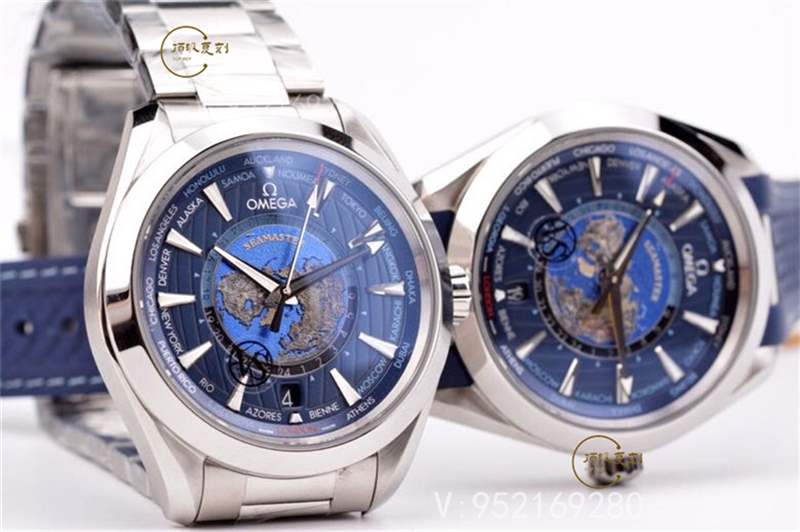VS廠海馬世界時(shí)-揭秘VS廠歐米茄海馬150世界時(shí)復(fù)刻表質(zhì)量怎么樣-復(fù)刻表