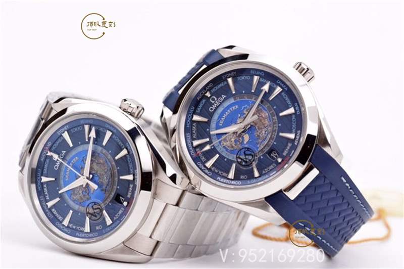VS廠海馬世界時(shí)-揭秘VS廠歐米茄海馬150世界時(shí)復(fù)刻表質(zhì)量怎么樣-復(fù)刻表