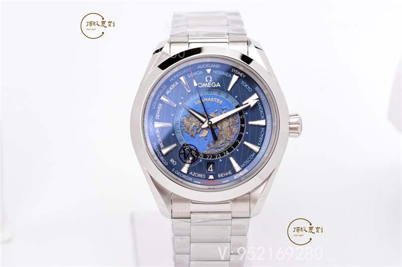 VS廠海馬世界時(shí)-揭秘VS廠歐米茄海馬150世界時(shí)復(fù)刻表質(zhì)量怎么樣-復(fù)刻表