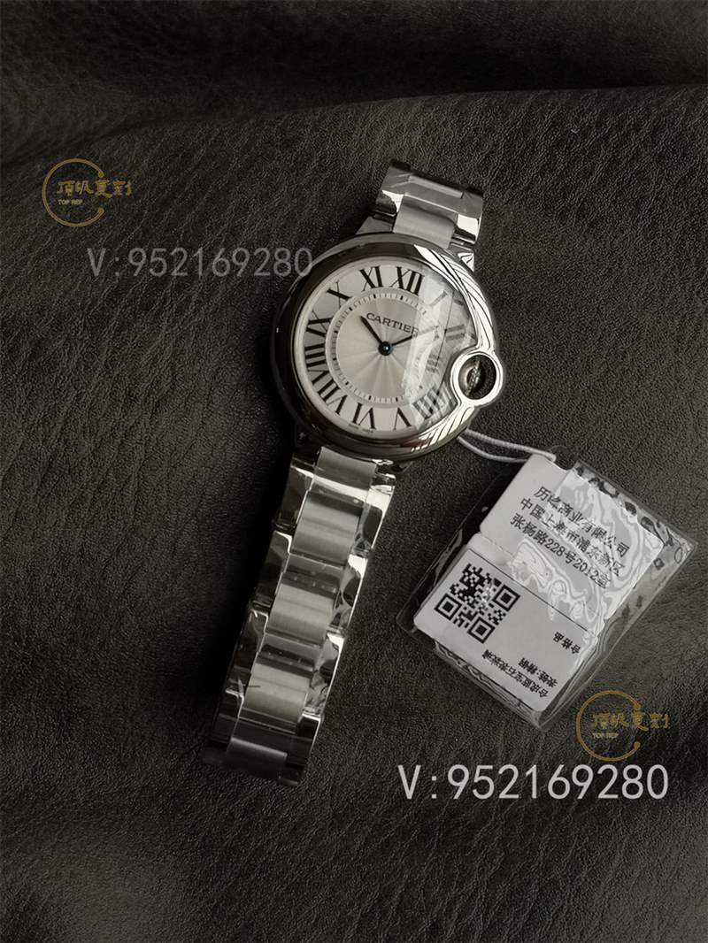 V6廠藍氣球-V6廠卡地亞33mm石英藍氣球W6920084復刻表做工怎么樣-復刻表