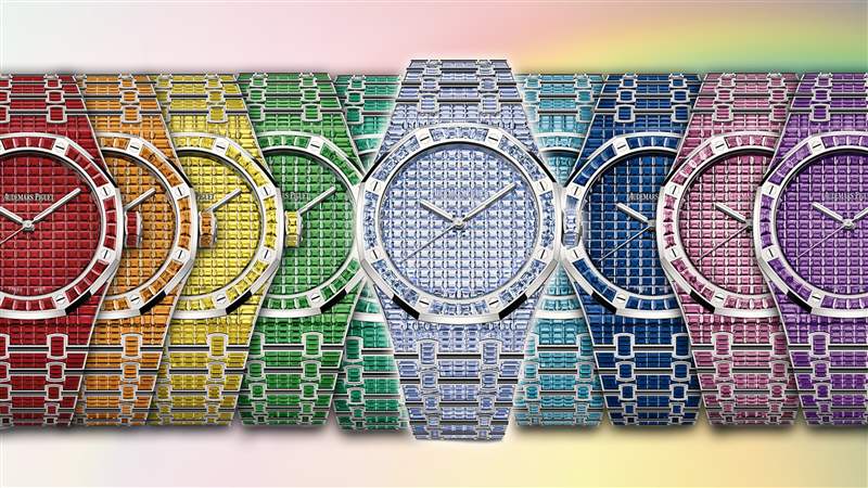 Audemars Piguet推出全新皇家橡樹系列，重塑彩虹-復刻表