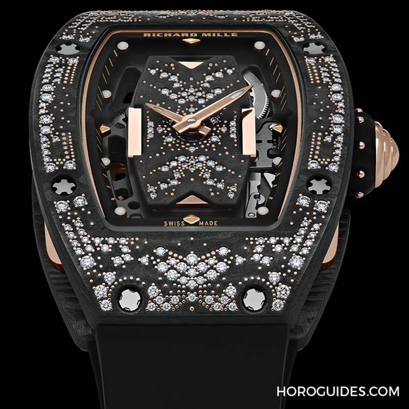 碳纖維鑲嵌鉆石的明暗共生之美｜RICHARD MILLE RM 07-01 INTERGALACTIC星系推出4款新作-復刻表