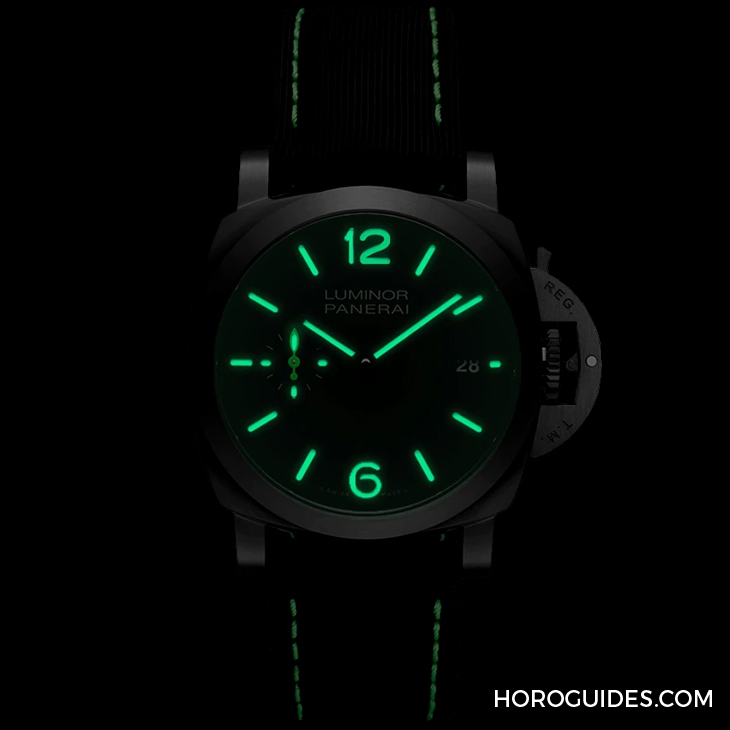 電競美學加身，雷蛇螢光綠在發光｜Panerai Luminor Quaranta Razer特別版-復刻表