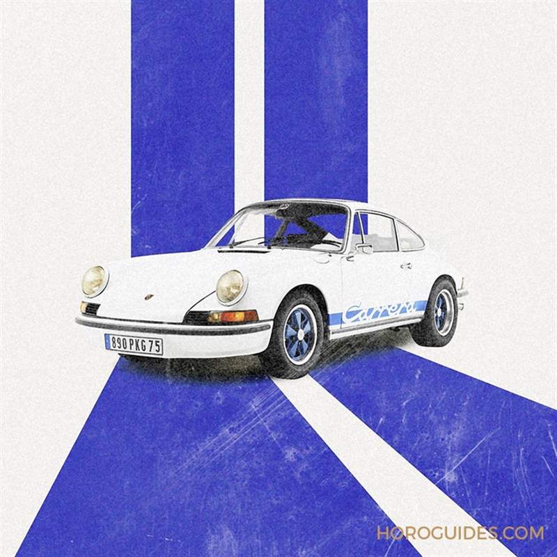 TAG HEUER - 最速德國量產車問世50年，TAG Heuer推出Porsche 911 Carrera RS 2.7限量腕表傳神演繹