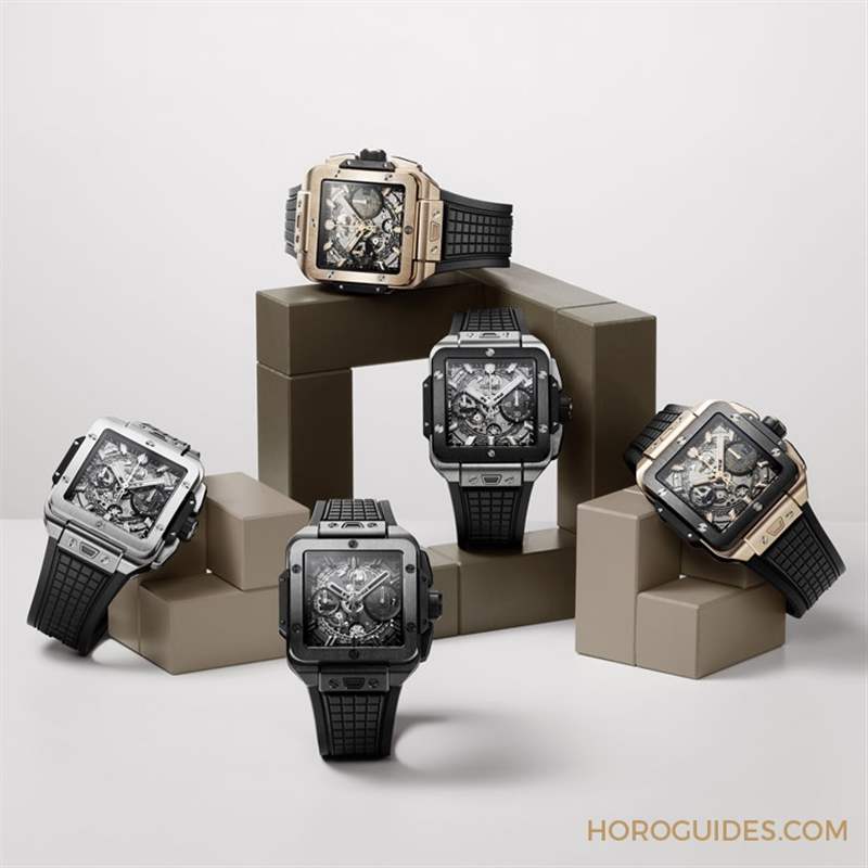 高階運動方表這樣搭，怎一個瀟灑了得｜Hublot Square Bang Unico計時碼表-復刻表
