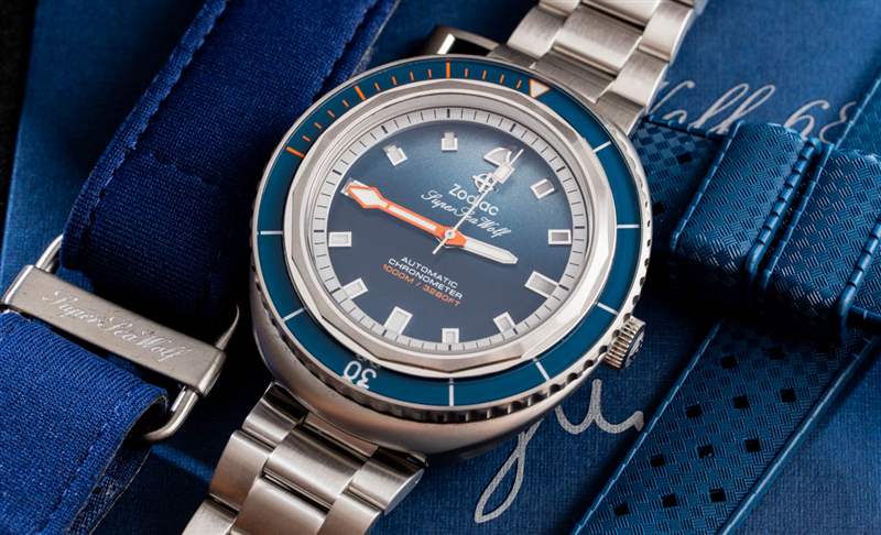 Zodiac Super Sea Wolf 68 Saturation x Andy Mann 手表上手-復刻表