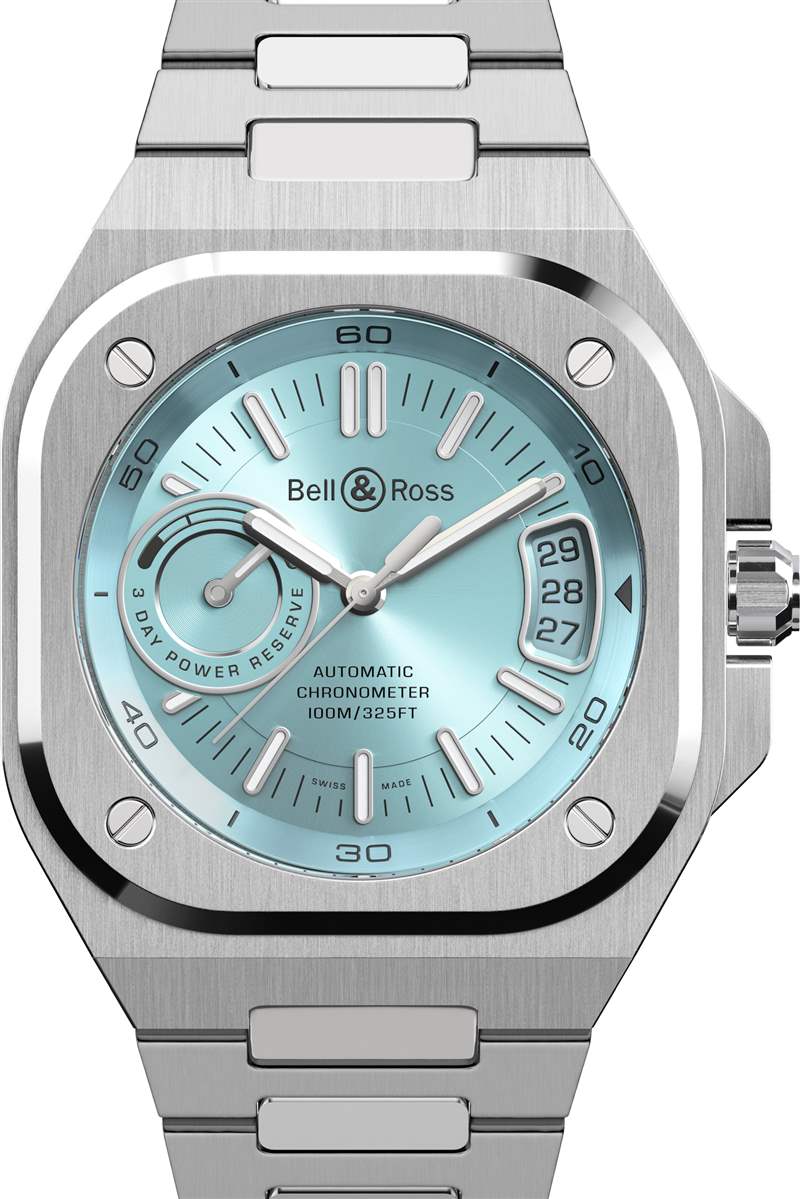 全新 BR X5 在 Kenissi 火車上推出Bell & Ross Hops-復刻表