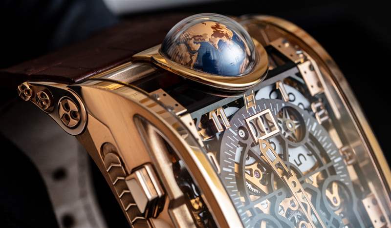 不再生產：550,000 美元 Hysek Colosso GMT 三問腕表-復刻表