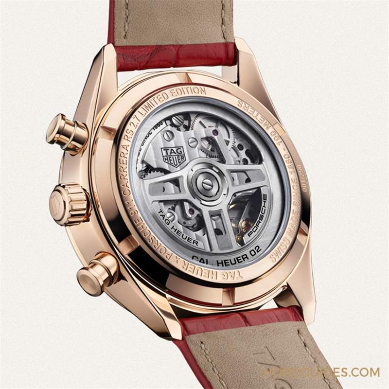 TAG HEUER - 最速德國量產車問世50年，TAG Heuer推出Porsche 911 Carrera RS 2.7限量腕表傳神演繹