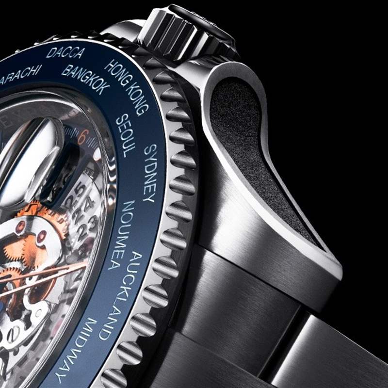 Artisans de Genève GMT-Master II 超型客制勞力士 | 定制GMT-Master II透視表盤加表圈大變身-復(fù)刻表