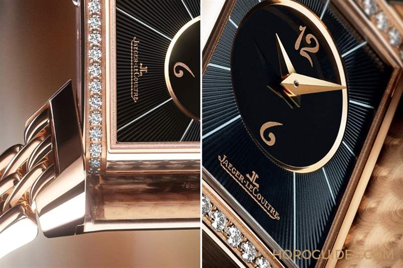 Reverso Duetto Small 翻轉系列雙面腕表小型玫瑰金款-復刻表
