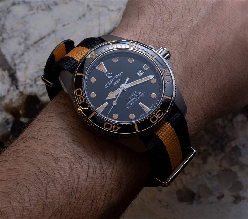觀看評論：Certina DS Action Diver Titanium-復刻表