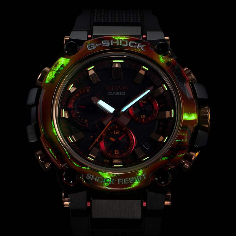 推出G-Shock 慶祝其成立 40 周年，發布了一些火紅的手表和巧妙的霧霾-復刻表