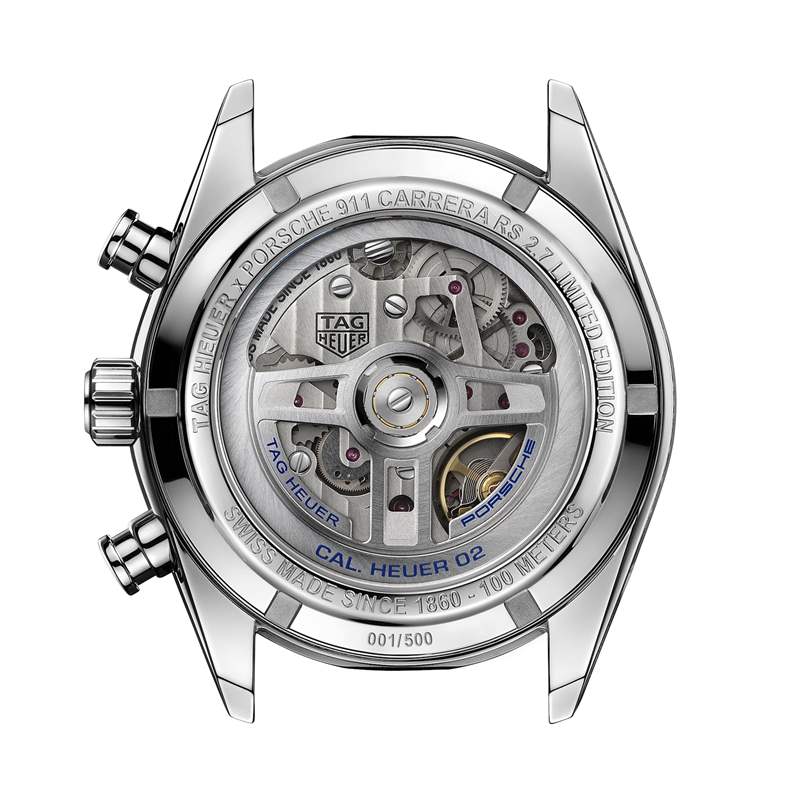 TAG Heuer聯(lián)乘Porsche Carrera五十周年限量版致敬終極賽車精神-復刻表