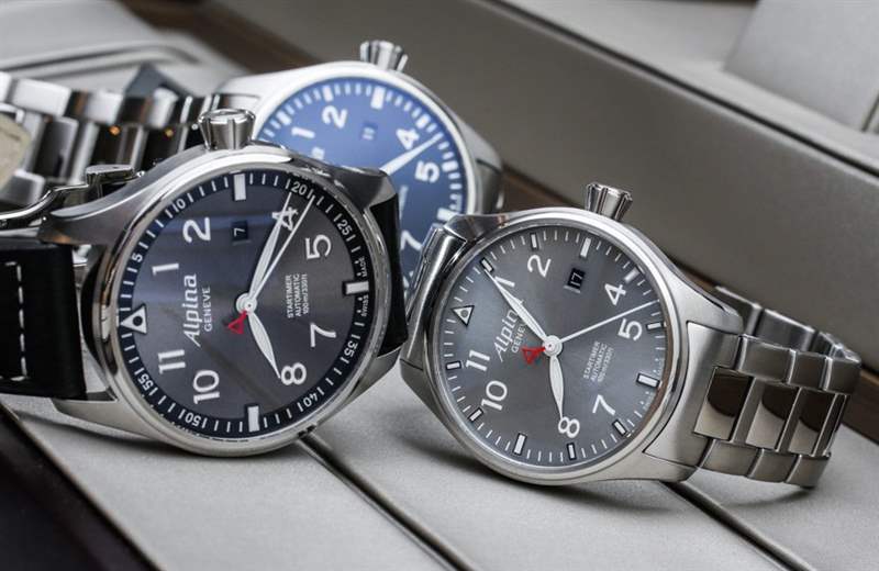 Alpina Startimer飛行員自動手表2014年動手-復刻表
