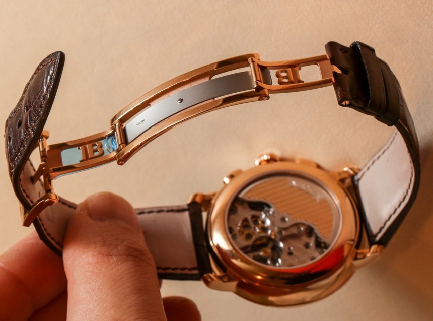 寶珀Villeret脈搏計飛返計時腕表上手-復刻表